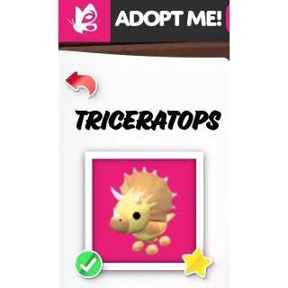 Triceratops MFR ADOPT ME PETS