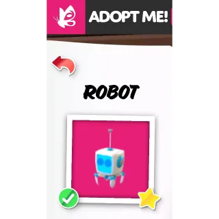 ROBOT NFR ADOPT ME PETS