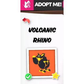 Volcanic Rhino NFR ADOPT ME PETS