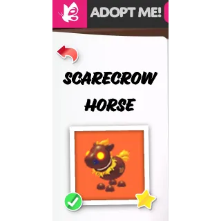 SCARECROW HORSE FR ADOPT ME PETS