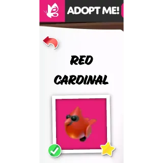 RED CARDINAL FR ADOPT ME PETS