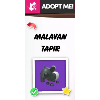 MALAYSIAN TAPIR FR ADOPT ME PETS
