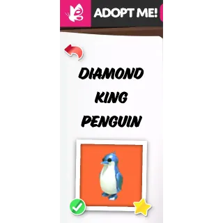 Diamond King Penguin NFR ADOPT ME