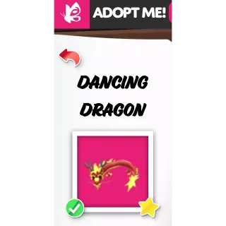 Dancing Dragon MFR ADOPT ME PETS