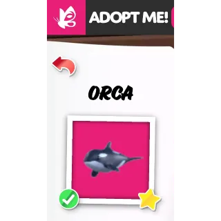 ORCA MFR ADOPT ME PETS