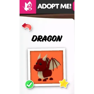 Dragon NFR ADOPT ME PETS