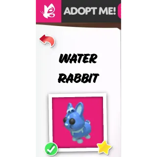 Water Rabbit FR ADOPT ME PETS