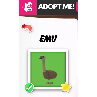 EMU FR ADOPT ME PETS