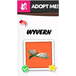 Wyvern MFR ADOPT ME PETS