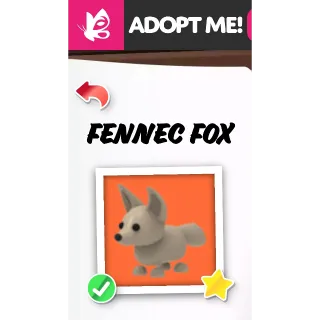 FENNEC FOX FR ADOPT ME PETS