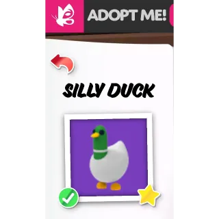 Silly Duck NFR ADOPT ME PETS