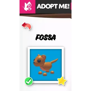 FOSSA FR ADOPT ME PETS