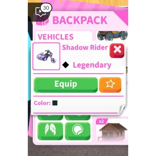 SHADOW RIDER LEGENDARY