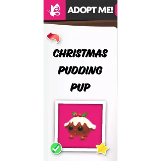 Christmas Pudding Pup FR