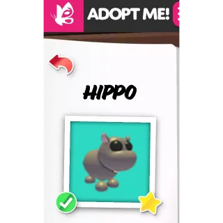 HIPPO NFR ADOPT ME PETS