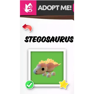 Stegosaurus MFR ADOPT ME PETS