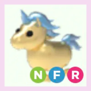 GOLDEN UNICORN NFR ADOPT ME PETS