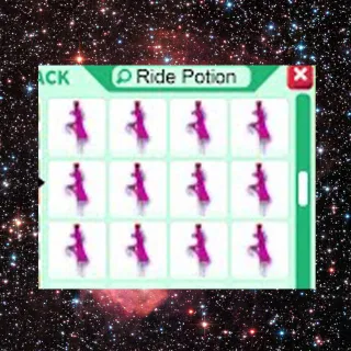 POTION RIDE 12 X ADOPT ME