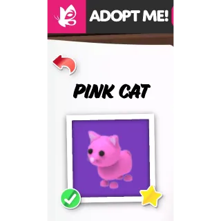 PINK CAT FR ADOPT ME PETS