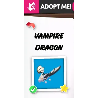 Vampire Dragon FR ADOPT ME PETS