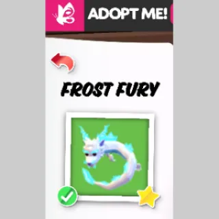FROST FURY NFR ADOPT ME PETS