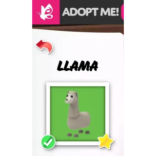 LLAMA FR ADOPT ME PETS