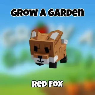 red fox grow a garden