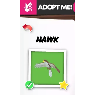 HAWK FR ADOPT ME PETS