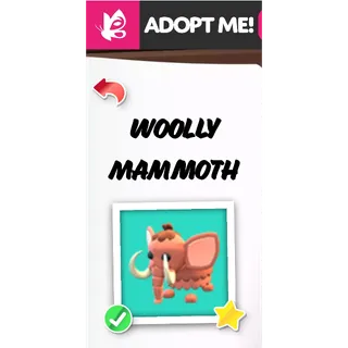 Woolly Mammoth FR ADOPT ME PETS