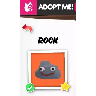 ROCK NFR ADOPT ME ITEM