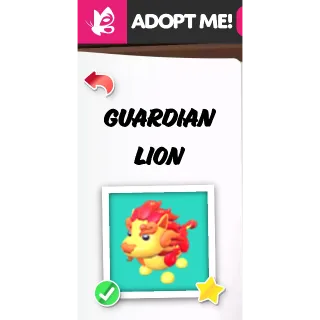 GUARDIAN LION FR ADOPT ME PETS