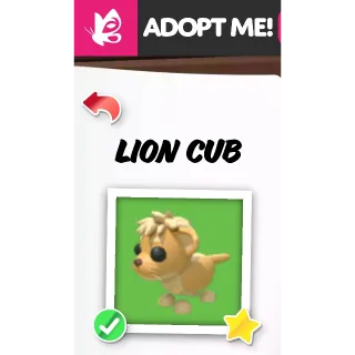 LION CUB NFR ADOPT ME PETS