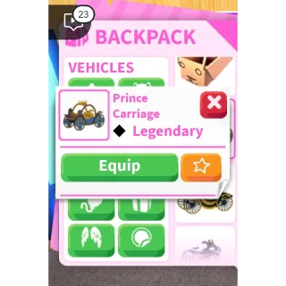 PRINCE CARRIAGE LEGENDARY