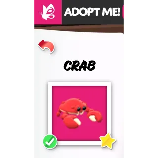 Crab FR ADOPT ME PETS