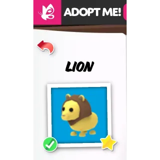 LION FR ADOPT ME PETS