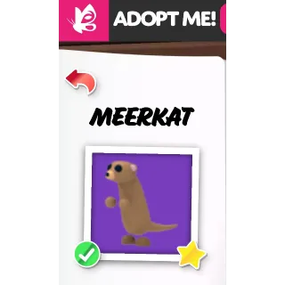 MEERKAT FR ADOPT ME PETS