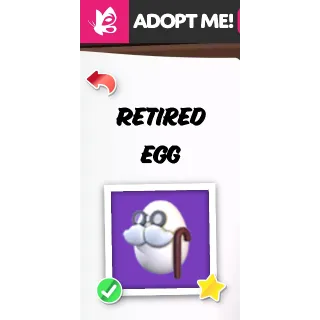 RETIRED EGG ADOPT ME 