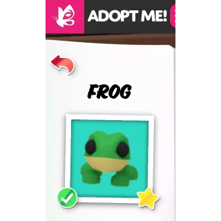 FROG NFR ADOPT ME PETS