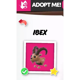 MEGA IBEX MFR ADOPT ME PETS