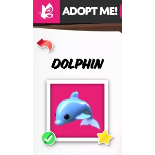 DOLPHIN NFR ADOPT ME PETS
