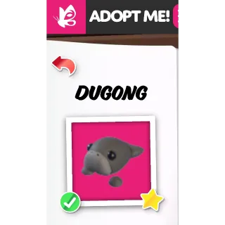 Dugong FR ADOPT ME PETS