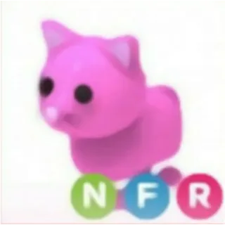 NEON PINK CAT NFR ADOPT ME PETS