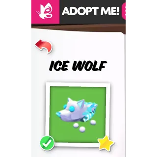 ICE WOLF FR ADOPT ME PETS