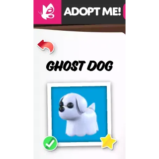 GHOST DOG FR ADOPT ME PETS