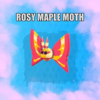 Rosy maple moth NFR