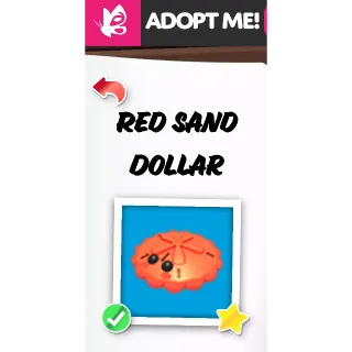 RED SAND DOLLAR NFR