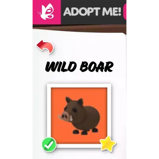 Wild Board NFR ADOPT ME PETS