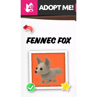 FENNEC FOX MFR ADOPT ME PETS