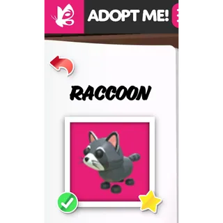 RACCOON MFR ADOPT ME PETS