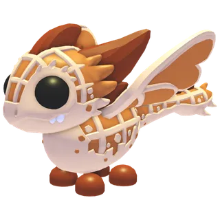 Waffle Wyrm neon adopt me